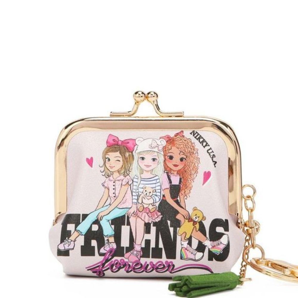 NIKKY KISSLOCK COIN PURSE - Best Friends